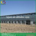 Sawtooth type glass greenhouse kits large glass greenhouse